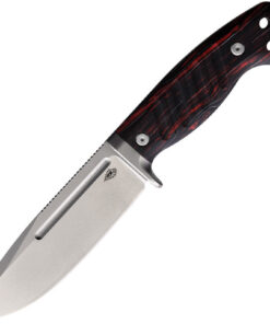PMP Knives Warthog - Blk/Red G10 (5" SW 440C) PMP034