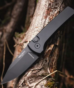Pro-Tech Chaves Scapegoat Compact Auto SWAT MagnaMax Black Aluminum