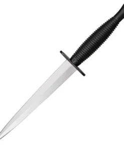J.A. Sheffield England  Sykes Fairbairn Pattern Commando Dagger, Carbon Steel, Knurled Handle