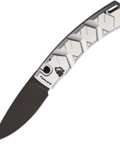 Piranha X - Silver Alum (3.3" Black 154CM) PKCP14ST