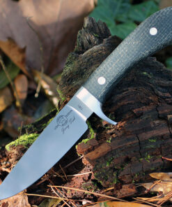 White River Sendero Classic Fixed Blade - Blk Micarta (4.4" S35VN) WJF-SC-BBL