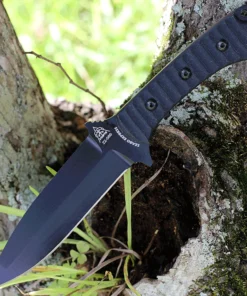 TOPS Knives Szabo Express Single Edge - Blk Mic (5.63" 1095)TPSZEX01