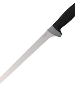Kershaw Narrow Fillet Fixed Blade Knife - 9.5" 420J2 Stainless Steel Blade K-Texture Grip Blade Protector 1249