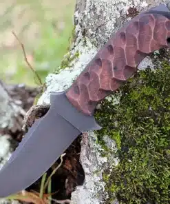 Winkler Knives Utility Crusher - Sculpted Maple (5" 80CrV20 Blk) WK046