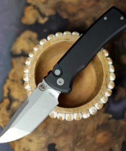 Chaves Knives Pro-Tech Redencion 229 AUTO Blk Alum (3.37" SW S35VN) Red Label CK-1A10-2B3F-6D1