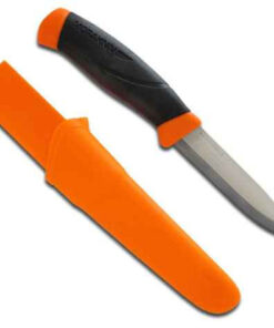Mora Clipper Companion Fluorescent Orange, 4" Stainless Steel Blade