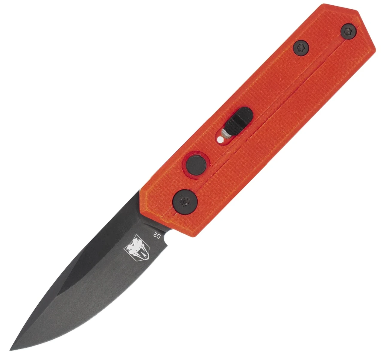 CobraTec Compact Stinger Auto - Red G-10 (1.9" Blk D2) CTSTRRED